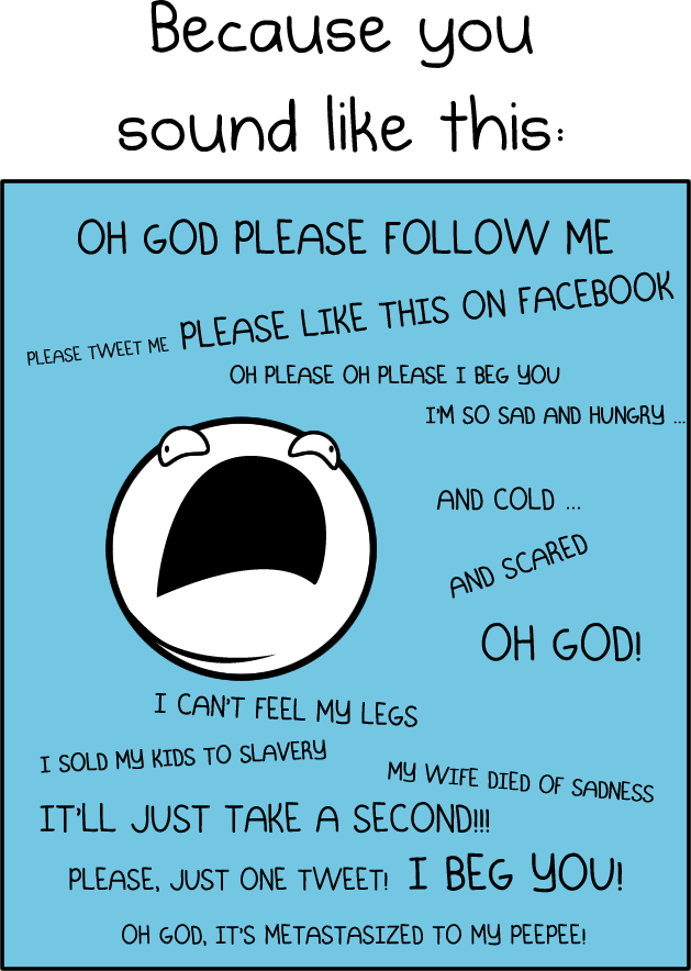 what you really sound like on Facebook