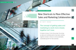 sales and marketing collaboration