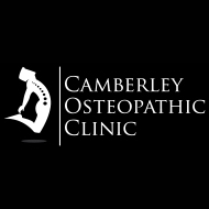 Black background logo design Camberley