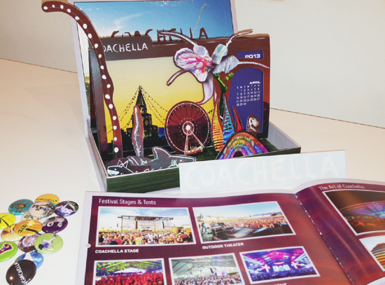 Image:  Building a Brand - Coachella 2013 Ticket Packaging