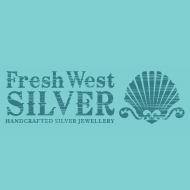 Colour background logo design Fresh West