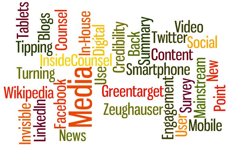 Greentarget InsideCounsel Zeughauser Study of Inside Counsel Use of Social Media