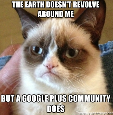Grumpy Cat Google Plus