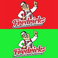 Transparent logo design example Fredricks