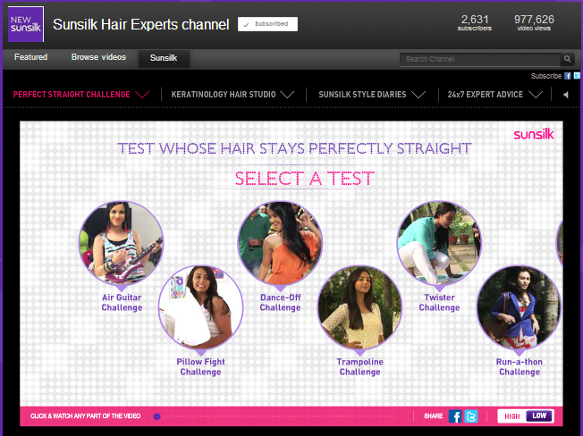 Sunsilk_hair_experts_Youtube_channel