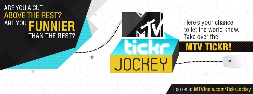 MTV Tickr Cover Page