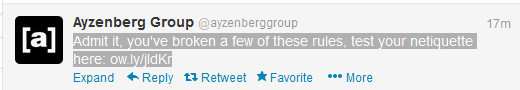 Twitter RT Copy