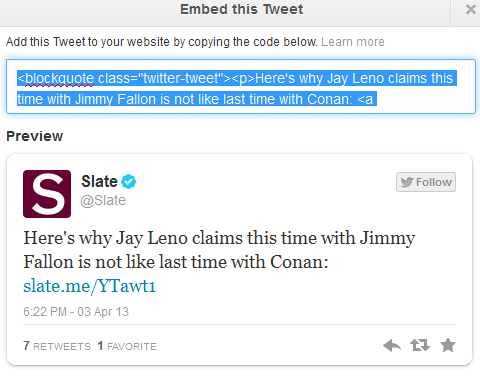 Twitter Slate 2