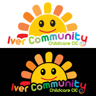 Transparent logo design example Iver Community