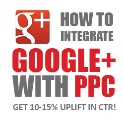 integrate google+ with PPC