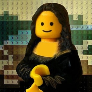 mona lisa lego