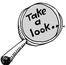 take a look magnifying glass