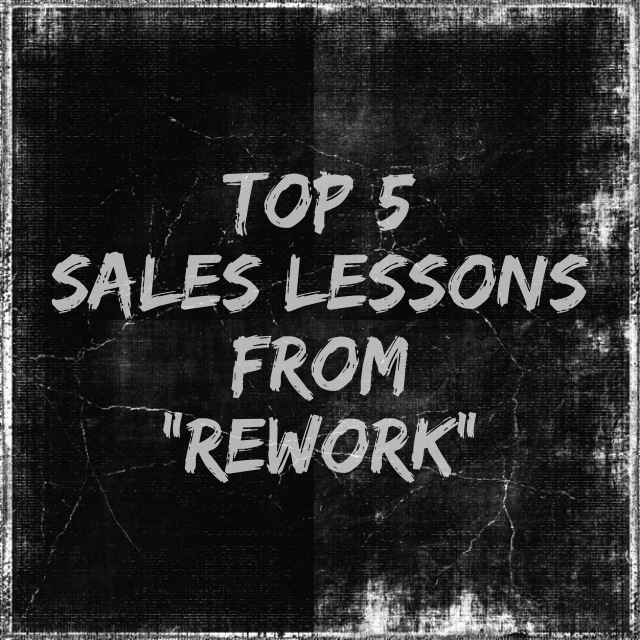 Top 5 Sales Lessons from 