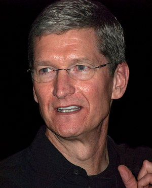 Tim Cook, Apple COO, in january 2009, after Ma...