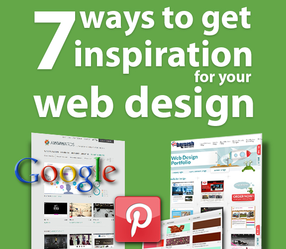 7 ways to get inspiration for your web design