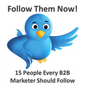 B2B Marketers: Follow These 15 People On Twitter