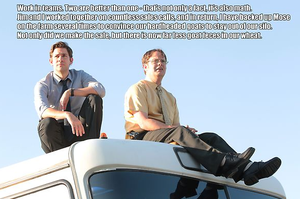 Inside Sales tips from Dwight Schrute