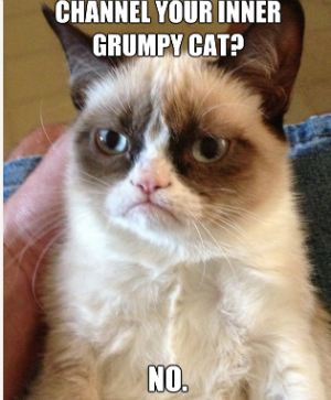 Facebook: Channel Your Inner Grumpy Cat