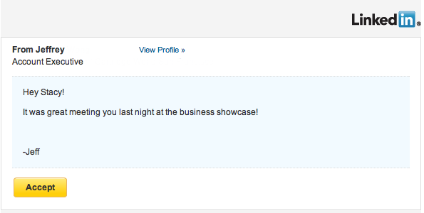 Jenny let's connect on LinkedIn