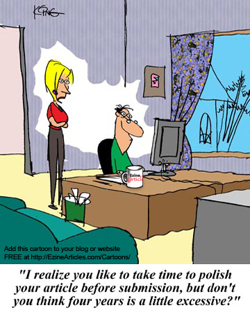 Obsessive self-editing