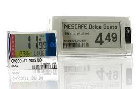 Pricer ESL labels in multiple sizes