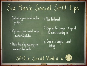 Six Social SEO Tips
