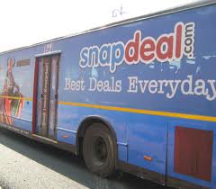 Snapdeal on bus