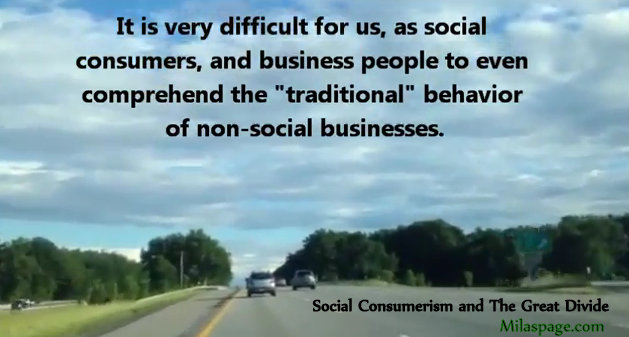 Social Consumerism and The Great Divide