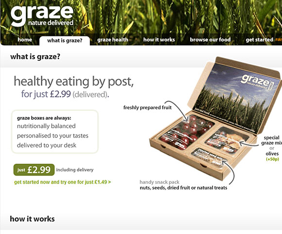 About us page - Graze Box