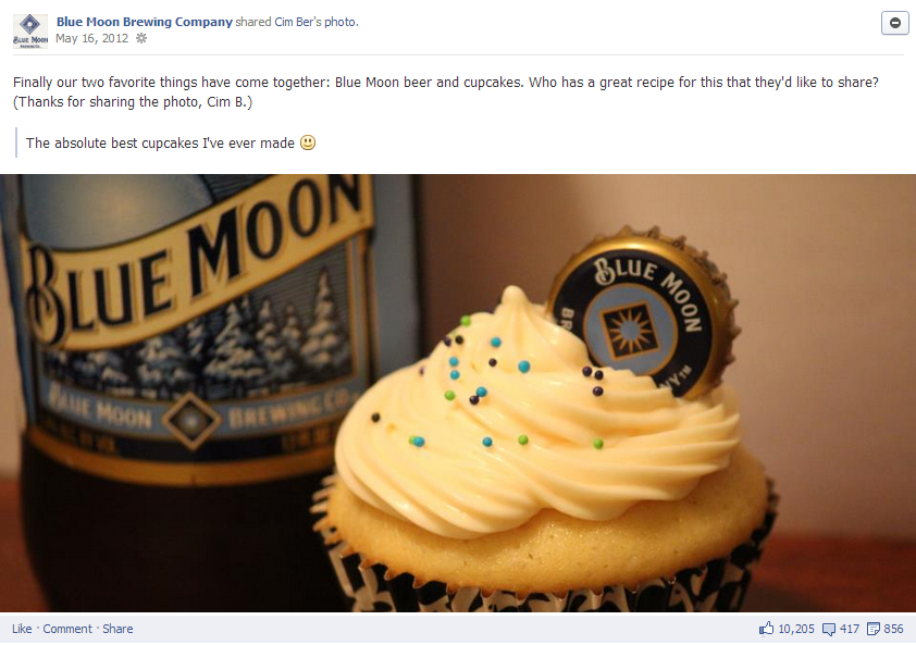 blue moon cupcakes - value