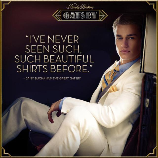 Great Gatsby Advertising Mistake