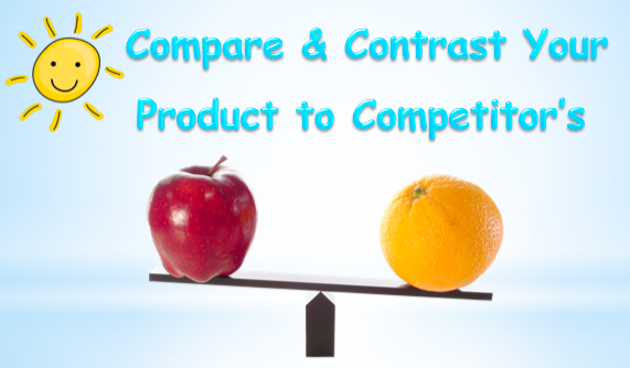 compare and contrast products