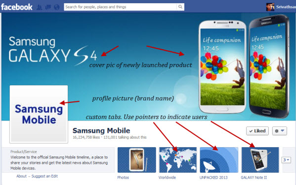 Example Facebook Business Page
