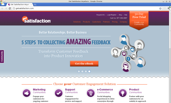 Value Proposition Get Satisfaction