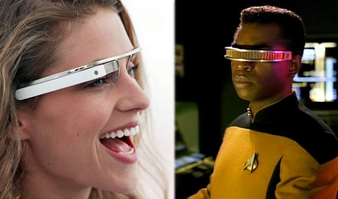 Google Glasses or Star Trek Visor?