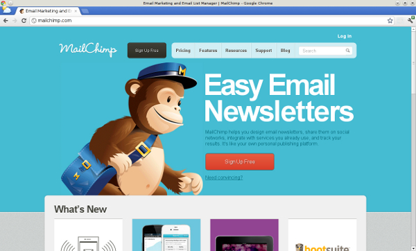 Value Proposition Mailchimp
