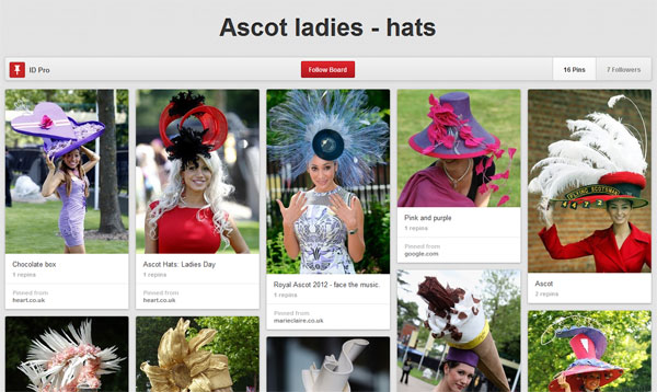 Ascot Hats on Pinterest