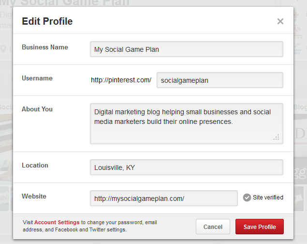 How To Optimize Your Pinterest Profile, Boards, and Pins