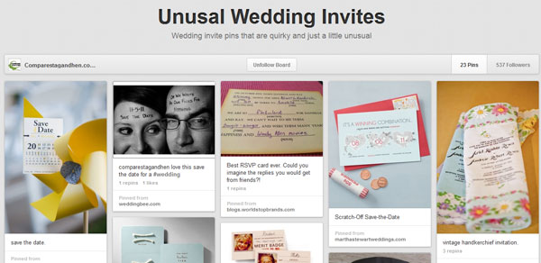 Wedding invitations on Pinterest by Compare Stag and Hen