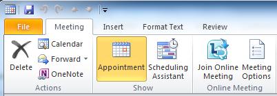 meeting options