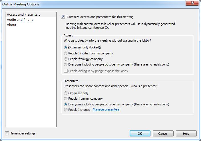 Customize Access