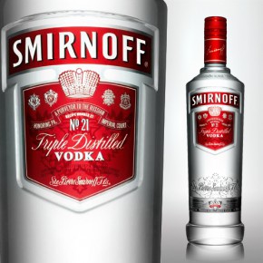 smirnoff vodka branding