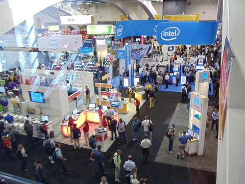 Tradeshow floor