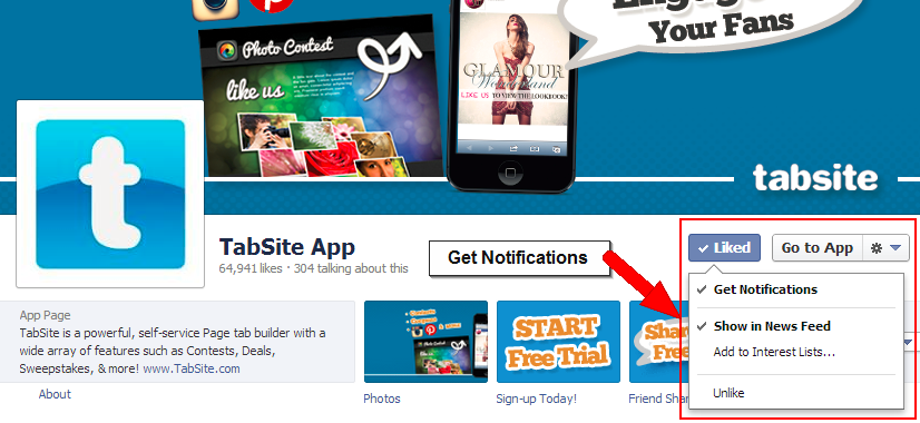 How to Get Facebook Notifications of all Posts a Page Makes