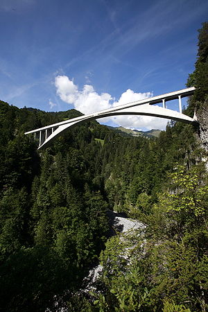 English: Salginatobel Bridge