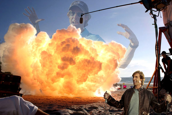 Michael Bay makes things go BOOM!