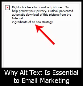 why alt text is essential to email marketing