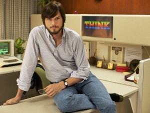 Ashton Kutcher playing Steve Jobs in upcoming biopic