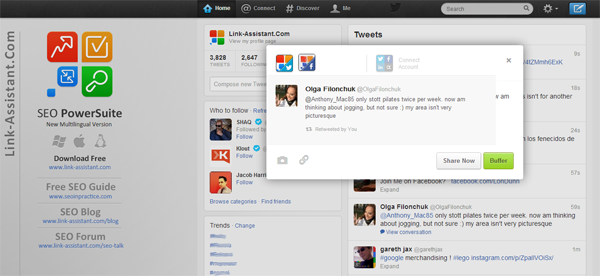 scheduling retweets in bufferapp