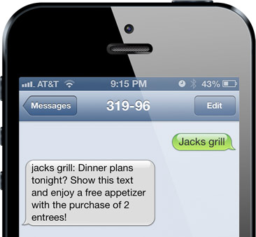 SMS Marketing Example